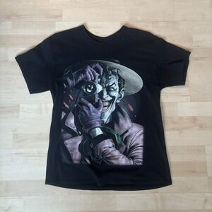 Joker Batman The Killing Joke GOAT Crew Aop Graphic T Shirt Sz Medium